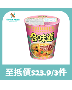 (折實價)日清 - 合味道鮮蝦豬骨湯味杯麵75克