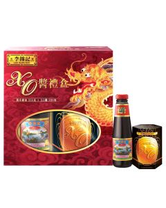 (折實價)李錦記XO醬220G+舊庄蠔油255G_尊貴禮盒
