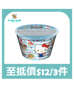 公仔 - Kitty點心麵(日式醬油味) 33克