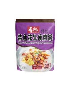 壽桃牌 - 柴魚花生瘦肉粥400G