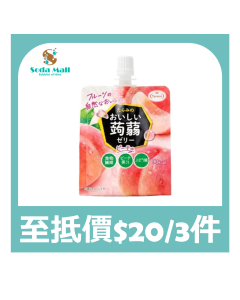 Tarami多拉米 水蜜桃味蒟蒻啫喱 150g