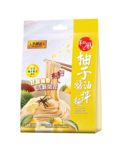 (折實價) 李錦記和風柚子醬油拌麵 170g
