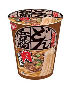 (折實價)日清 - 咚兵衛肉汁味杯烏冬 87G