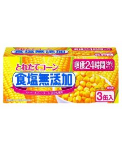 INABA TORETATE無鹽玉米 180克×3