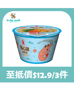 公仔 點心麵海鮮味 34克