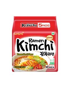 三養 - 泡菜風味拉麵 120克x5包裝