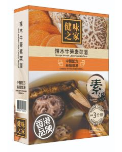 辣木牛蒡素菜湯 400克