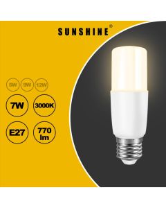 SUNSHINE - LPINB-7E27W LED 7W球棒燈 E27黃光