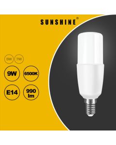 SUNSHINE - LPINB-9E14D LED 9W球棒燈 E14(白光) 1件
