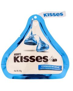 好時KISSES 袋裝碎曲奇白朱古力 146G