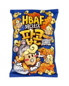 HBAF車打芝士味爆谷80克