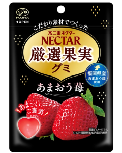 不二家精選甜王草莓軟糖 48G