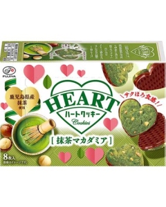 不二家 抹茶夏威夷果仁曲奇 8入
