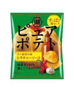 湖池屋 PURE 是拉差辣醬味薯片 52克