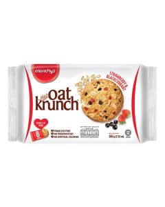 OAT KRUNCH 士多啤梨黑加侖子燕麥餅 208克