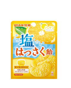 UHA柑橘鹽味糖 27克