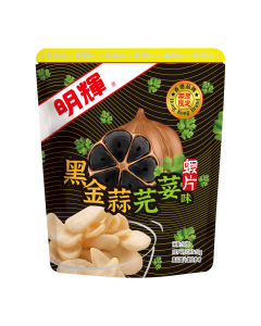 明輝 - 印尼蝦片(黑金蒜芫荽味)50克