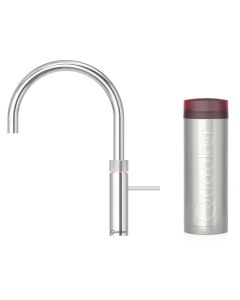 Quooker Fusion Round 一體式水龍頭 + PRO3 滾水水箱 (拋光鍍鉻)
