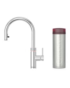 Quooker Flex 帶有軟管一體式水龍頭 + PRO3 滾水水箱 (拋光鍍鉻)