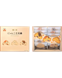 三兄弟造型貓曲奇(12枚)