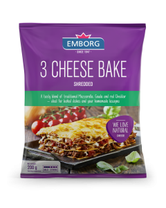 丹麥紫堡牌 三重碎芝士 200克