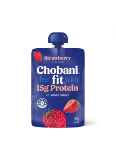 CHOBANI 希臘高蛋白乳酪-士多啤梨味 150克