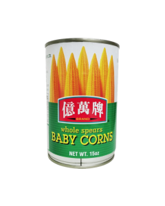 億萬牌 - 整枝玉米筍 425克