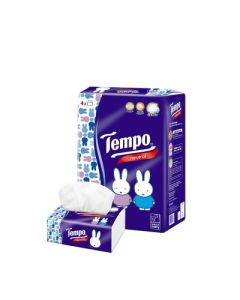 TEMPO X MIFFY 4層天然無香袋裝面紙-4包裝
