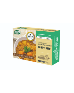 波仔 - 咖喱牛腩飯 370克