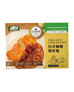 波仔 - 日式咖哩豬扒飯 360克
