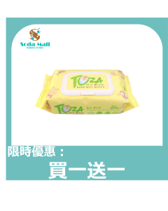 (折實價)Toza - 嬰兒柔膚加厚濕紙巾連蓋裝 60片裝