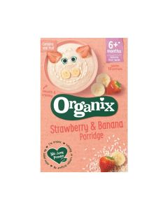 Organix - 有機草莓&香蕉&玉米米糊 120克