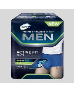 添寧 - 男士專用貼身活力褲(中碼) 9片裝