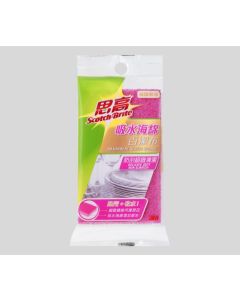 3M 思高牌抗菌海棉百潔布-細緻清潔