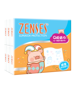 倩絲親膚4層Q版紙手巾18包