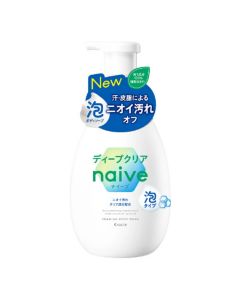 KRACIE NAIVE 泡沫沐浴乳600ML 潔淨柑橘花香