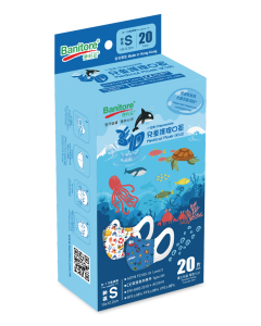 便利妥 3D口罩-海洋 (細)