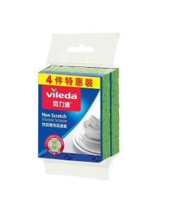 微力達防刮雙效百潔刷4片裝