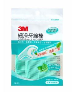 3M 薄荷木糖醇 細滑牙線棒38支(袋裝)