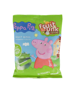 PEPPA PIG 草莓軟果片 10X10G