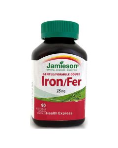 JAMIESON 溫和鐵元素 28毫克90粒