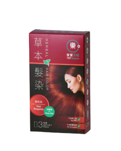 東寶堂 - 草本髮染3包裝(紫紅色)