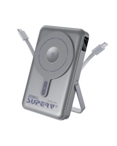 SUPERV 型號F45 灰色 10000mAh 20W 移動電源