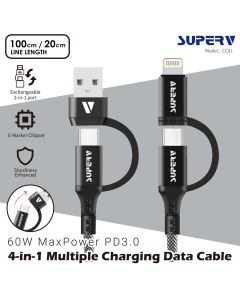 SUPERV 充電線 60W CC41-100