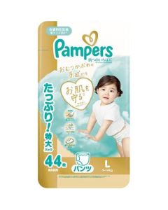 (折實價)PAMPERS ICHIBAN 拉拉褲 (日本製) L 碼 44片(新舊包裝隨機發送)