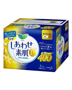 樂而雅 - 衛生巾特多量夜用 400MM有翼7片裝