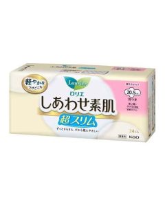 樂而雅 - 淨肌呵護衛生巾超薄(日用)205毫米 24片裝