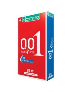 岡本0.01安全套4片裝