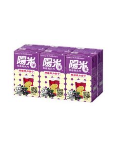 陽光 - 檸檬黑加侖子飲品 250毫升x6包裝