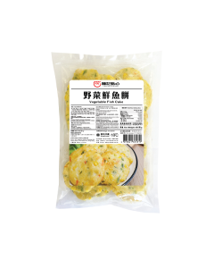 陳記點心 - 野菜鮮魚餅 400克